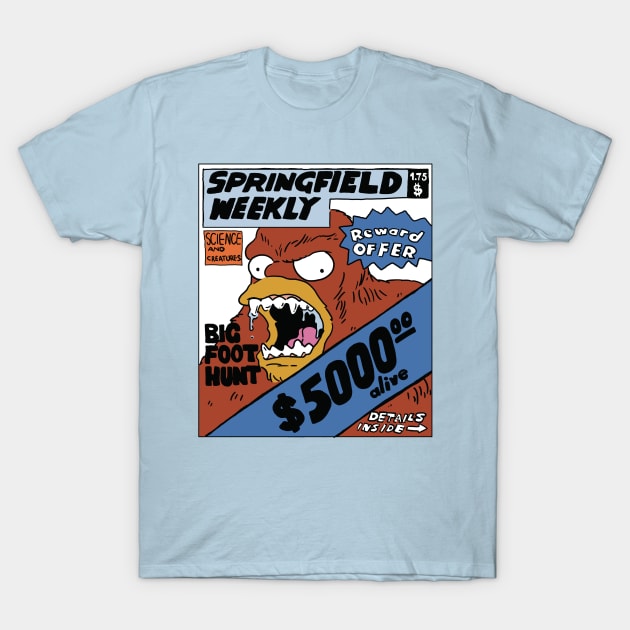 Springfield Weekly color T-Shirt by TeeAguss